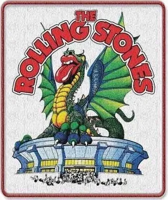 Produktbild von The Rolling Stones Dragon Aufnäher zum Aufnähen 90 mm x 74 mm