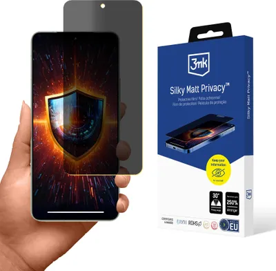 Produktbild von 3mk Display Schutzfolie Privatisierung Film Handyfolie Silky Matt Privacy für Xiaomi 15 Pro Self-Heal