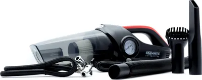 Image de Aspirateur portable pour voiture, 120 W, 12 V, avec compresseur et filtre HEPA
