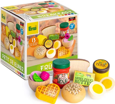 Produktbild von Erzi Sortierung Frühstück 13 Teile - Kaufladenzubehör