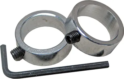 Produktbild von Best Sporting Stellring 30mm für Hantelscheiben, Sackkarre oder Bollerwagen I 2 Stellringe 30mm in  für Achse 30mm oder Edelstahlrohr 30mm I Klemmring I Klemmringe 30mm