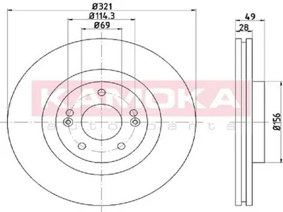 Produktbild von Bremsscheibe