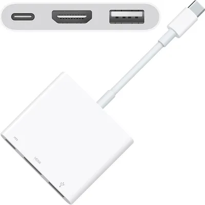 Produktbild von Kábel Adaptéra Co2 Usb-C Hdmi Hub 3V1 Usb Typ C Usb Full Hd Mhl 4K