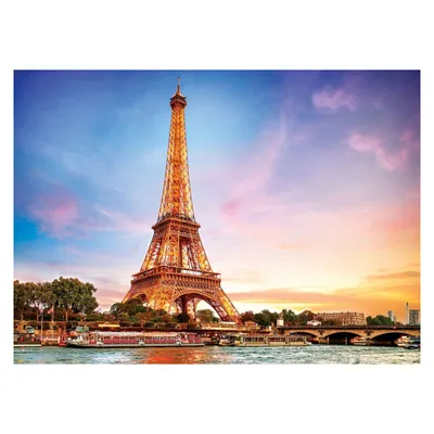 Produktbild von Eurographics Puzzle Paris Eiffelturm - 1000 Teile Karton