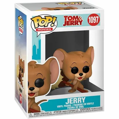 Zdjęcie produktu dla Funko Pop! Tom & Jerry - Figurki winylowa Jerry, oficjalny produkt premium