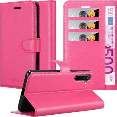 Obrázek produktu pro Cadorabo Case for Realme 6 PRO Protective Case in Pink Pouzdro na mobilní telefon s magnetickým zavíráním