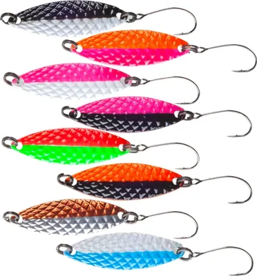 Produktbild von Iron Trout Scale Spoon 2,8g - Forellenblinker, Sänger Farbe:Copper Silver