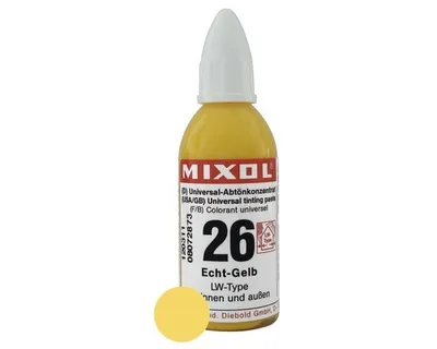 Produktbild von MIXOL® Abtönkonzentrat 26 echtgelb 20 ml