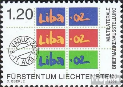 Produktbild von Briefmarken Liechtenstein 2002 Mi 1285 (kompl.Ausg.) gestempelt Briefmarkenausstellung