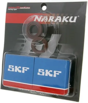 Produktbild von Naraku Kurbelwellenlager Satz SKF Metallkäfig kompatibel mit Piaggio