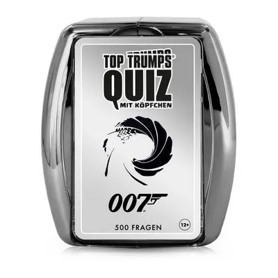 Produktbild von Top Trumps Quiz - James Bond Ratespiel Wissensspiel Fragespiel Gesellschaftsspiel