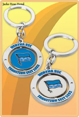 Produktbild von Hertha BSC Schlüsselanhänger Spinner
