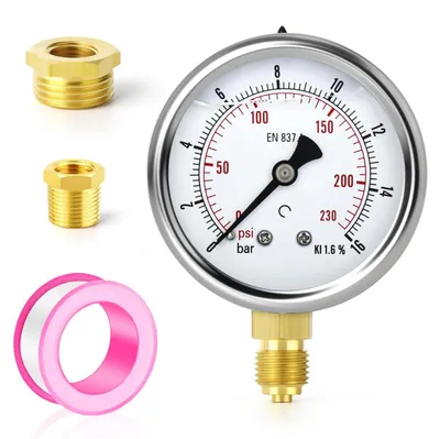 Produktbild von Druckmesser für Wasser, Öl und Gas
