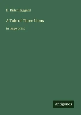 Produktbild von A Tale of Three Lions