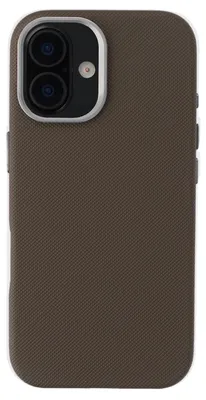 Productafbeelding van Accezz Mesh Backcover met MagSafe voor de Apple iPhone 17 - Bruin