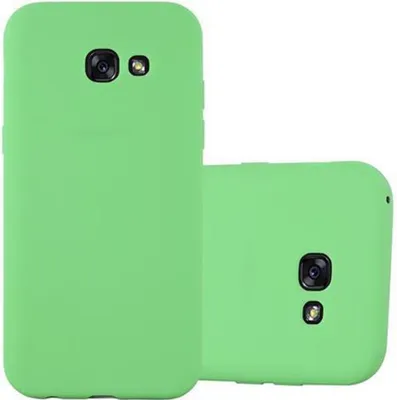 Immagine prodotto di Cadorabo custodia per Samsung Galaxy A5 2017 custodia protettiva in verde custodia per telefono cellulare TPU custodia in silicone cover