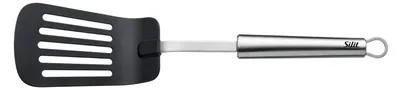 Produktbild von WMF 21.4230.0724, Zuckerguss-Spatel, Schwarz, Edelstahl, Edelstahl, Hängeschlaufe, 260 °C, 1 Stück(e)