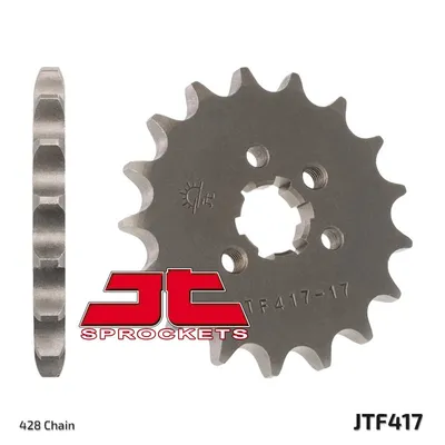 Produktbild von JTSPROCKETS Kettenritzel JTF417.15 Vorne Stahl