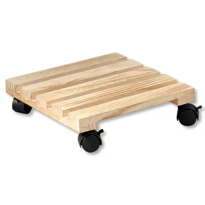 Produktbild von KESPER Pflanzenroller aus Paulowniaholz, 30 x 30 x 8 cm, 69102
