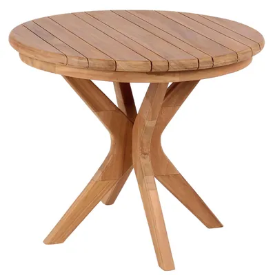Produktbild von Teakholz Garten-/Beistelltisch - bene living - Burton rund Ø 60 cm