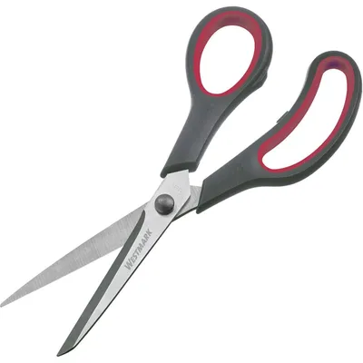 Image de WESTMARK 13772270 WESTMARK Papierschere schwarz-rot 21,0 cm