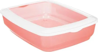 Produktbild von TRIXIE Brisko Katzentoilette mit Rand, Transparent, 31 x 10 x 43 cm