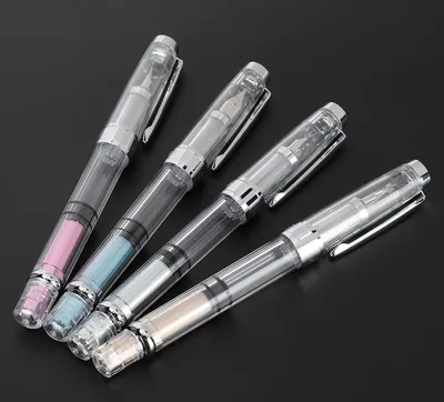 Obrázek produktu pro 4 Stck 0,5mm F-Spitze Transparente Fllfederhalter C Schrein fr Bro oder Zuhause, t?gliches Schreiben
