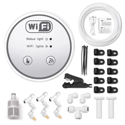 Produktbild von Wifi Garten-Wassertimer Handy-App-Steuerung Garten Automatische Bewaesserungsvorrichtung Balkon Intelligenter Bewaesserungssystem-Controller