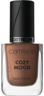 Zdjęcie produktu dla CATRICE Cozy Mood Nail Polish, Brąz, Chocaholic, Kolorujący, Połysk, Butelka, Szczotka