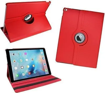 Produktbild von Tablet Tasche Rotierbar Schutzhülle Cover Case für Ipad Pro ( 12,9 Zoll ) Rot