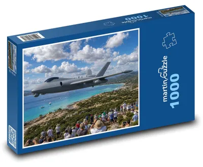 Obrázok produktu pre Puzzle 1000 Lietadlo nad pobrežím - martinpuzzle