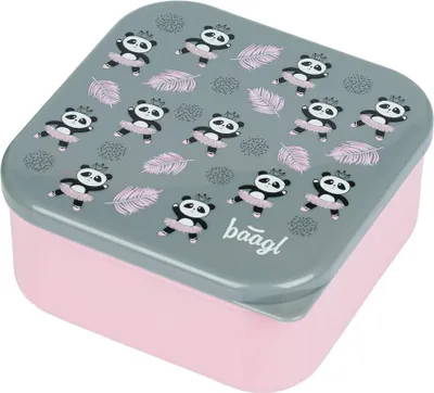 Zdjęcie produktu dla BAAGL Pudełko na przekąski 4 w 1 Panda