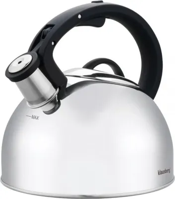 Produktbild von Stahlgaskessel 2,5L Induktion Silber Klausberg Kb-7910