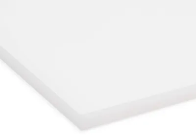 Acrylglasplatte 5 mm, 25 x 50 cm, durchscheinend weiß (WH73)