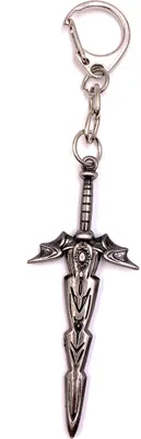 Obrázek produktu pro Onwomania Přívěsek na klíče Grey Sword Metal Pendant Charm