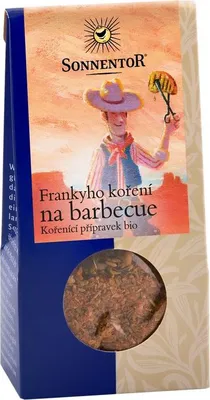 Obrázek produktu pro Sonnentor 465031, Práškové koření, 35 g, Černý pepř, Chilli paprička, Římský kmín, Česnek, Majoránka, Rozmarýn, Mořská sůl,..., 271 kcal, 1128 kJ, 5,26 g