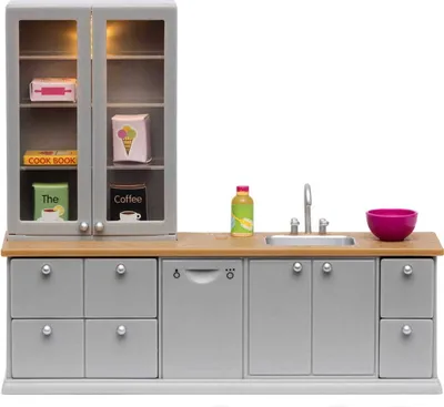 Obrázek produktu pro Lundby kuchyň pro panenky – kuchyň s myčkou nádobí a příslušenstvím