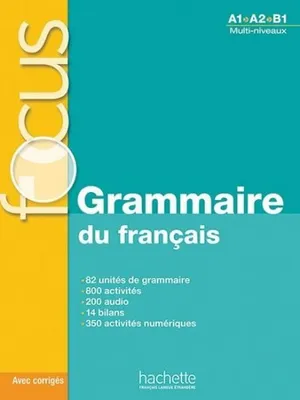 Productafbeelding van Focus - Grammaire du francais (A1-A2-B1) with audio and online