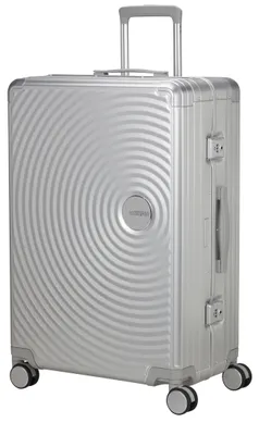 Produktbild von American Tourister SOUNDBOX ALU Spinner 77 cm mit TSA-Zahlenschloss silver