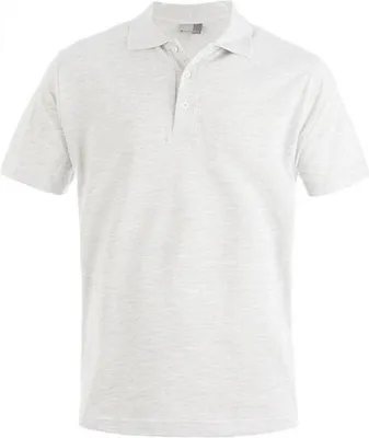 Produktbild von Superior Poloshirt Herren, Hellgrau-Melange, S