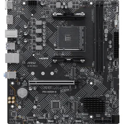 Image de Carte mère MSI PRO B550M-B mATX AM4
