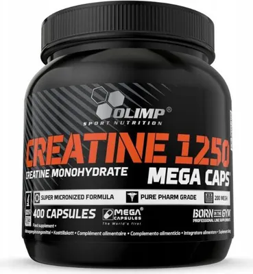 Produktbild von Olimp Nutrition Creatine Mega Caps, Sportgetränk, Konzentrat, Kapsel, 1 Stück(e), 359 kcal, 1501 kJ