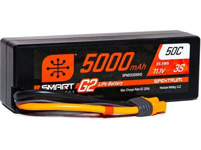 Obrázek produktu pro Spektrum Smart G2 LiPo 11.1V 5000mAh 50C HC IC3