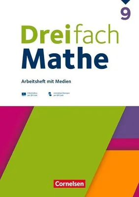 Immagine prodotto di Dreifach Mathe 9. Schuljahr - Ausgabe 2021 - Arbeitsheft mit Lösungen
