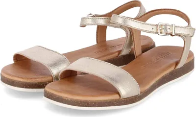 Produktbild von Apple of Eden Damen Sandalen ISA Gold Glattleder  Größe: 40