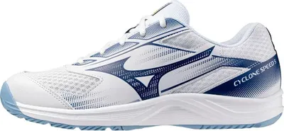 Imagen del producto de Zapatillas Mizuno Cyclone Speed 5 para deportes en interiores, color blanco, talla 43 (para hombre y mujer)