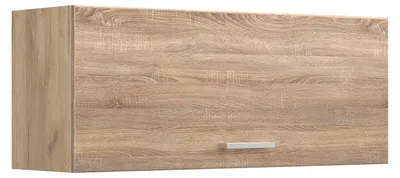 Zdjęcie produktu dla Szafka ścienna Vicco R-Line Sonoma/Dąb goldkraft 100 cm Płaski, Model 63139