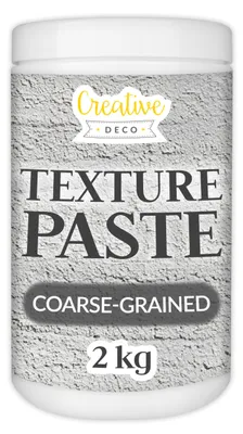 Productafbeelding van Creative Deco Grofkorrelige Structuurpasta 2 kg, Grijs