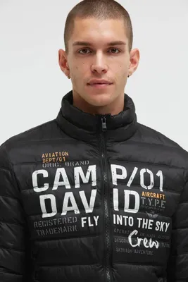 Produktbild von Camp David Herren Steppjacke Größe:M Farbe:schwarz
