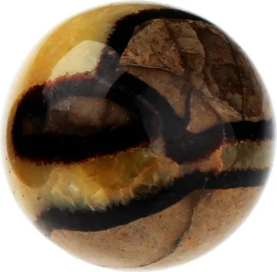 Produktbild von NKlaus Natürlicher Septarien 50mm Kugelform Edelstein Energiebalance und Kreativität 14923